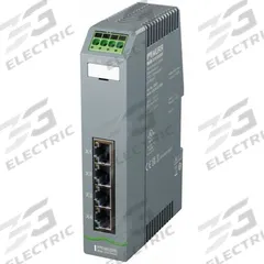MURRELEKTRONIK Ethernet switch: Managed, DIN Rail, 4 Ports, RJ45, 100 mbps/Ethernet/Gigabit, IP20 (MPN 58821). Key specifications — Port Type: RJ45; Manufacturer Part Number: 58821; Brand: MURRELEKTRONIK; Features: Auto-Crossover; IP Rating: IP20; Product Type: Ethernet Switch; Maximum Input Voltage: 30V DC; Mounting Location: DIN Rail.