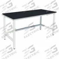 Heavy Duty Table: 30 in Overall Wd, 36 in Overall Ht, 5 ft Overall Lg, Phenolic, Petal White, Steel (MPN GRHD-6030-FP-2). Key specifications — Brand: INSTOCK; Countertop Material: Phenolic.
