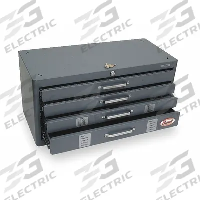 HUOT Tap and Drill Dispenser: 89 Compartments - Tap & Drill Bit Chests