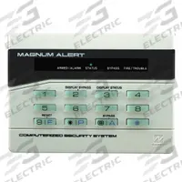 NAPCO Intrusion System Digital Keypads: 4 3/8 in Overall Ht, 1 1/8 in Overall Lg, LED (MPN RP1054E). Key specifications — Brand: NAPCO; Integral Zone Expander: No; Keypad Display Type: LED; Product Type: Keypad.