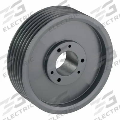 APPROVED VENDOR V-Belt Pulley: 5V1500, 6 Groove, 15 in OD, Bushed Bore - Bushed-Bore Cast-Iron Wedge V-Belt Pulleys