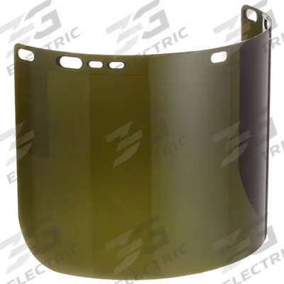 JACKSON SAFETY Face Shield Visor: 15 1/2 in Overall Wd, 8 in Overall Ht - Welding Replacement Visors