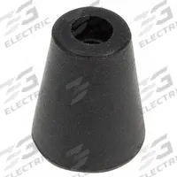 APPROVED VENDOR Furniture Protective Leg Tips: Rubber, Round, Black, 43/64 in Overall Dia, Straight (MPN CTB 14B). Key specifications — Product Type: Furniture Leg Tips; Shape: Circle; Color: Black; Attachment Method: Slip-On; Brand: APPROVED VENDOR; Leg Angle: Straight; Pad Material: Rubber; Product Shape: Round.