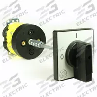 GIOVENZANA Switch: 42 A Current Rating, 600V AC (MPN A-102042G). Key specifications — Phase: Three; Features: Screw Clamp Connections; Manufacturer Part Number: A-102042G; Includes: 100mm Extension Shaft; Brand: GIOVENZANA; Mounting Style: Rear Panel.