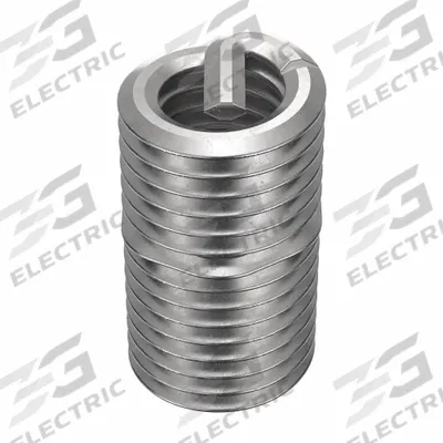 HELI-COIL Helical Insert: Tanged Tang Style, Screw-Locking, M5-0.80 Thread Size, Plain - Screw-Locking Tanged Helical Inserts