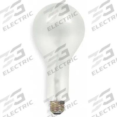 GE LAMPS Incandescent Bulb: Mogul Screw (E39), Incandescent, (PS) Pear Straight - Mogul Screw Base (E39) Lamps