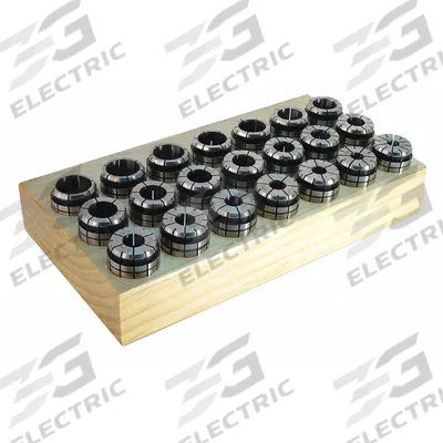 TECHNIKS Collet Set: TG75, 1/8 in to 3/4 in Collet Size Range - TG Collet Sets