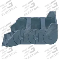 IGUS Mounting Bracket Set: Open, 1 Channels, 1.77 in Cavity Ht, 4.53 in Cavity Wd, Locking (MPN 3115-12PZB). Key specifications — Brand: IGUS; Crossbar Material: Igumid TE; Item: Mounting Bracket Set; Series: 3450·3480; Mounting Brackets Included: With Mounting Brackets; Outside Width: 5.3 in; Outside Height: 2.5 in; Mounting Bracket Type: Moving End.