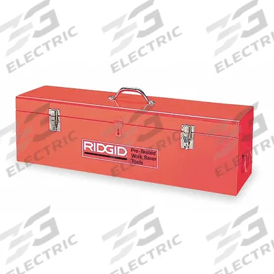 RIDGID Roll Grooving Tool Box: For 915 Groover (MPN 93497) - Roll Sets & Tool Boxes for Roll Groovers