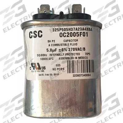 CRETORS Capacitor: 12573, 31EV97 - Replacement Parts for Cotton Candy Machines