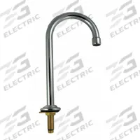 AMERICAN STANDARD Spout: Spout, Gooseneck, Metal, Chrome, Gasket/Mounting Nut/Spout (MPN 012124-0020A). Key specifications — Includes: Mounting Nut; Product Type: Spout; Body Material: Metal; Brand: AMERICAN STANDARD.