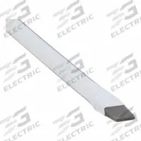 KLEIN TOOLS General Purpose Slotted Screwdriver: Steel, 1/8 in Tip Size, Long Lg, 10 in Shank Lg (MPN 608-10). Key specifications — attr1205183: 1/8 in; attr1205186: Cushion; attr1205189: KLEIN TOOLS.