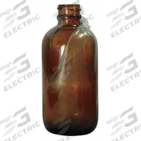 QORPAK Sampling Bottle: 960 mL, Amber, 33-400, No Closure, 30, No Closure, Type III (MPN GLA-00956). Key specifications — Body Color: Amber; Pre-Cleaned: None; Body Material: Soda Lime Glass; Brand: QORPAK; Screw Closure Size: 33-400; Graduated: No; USP Specification: Type III.