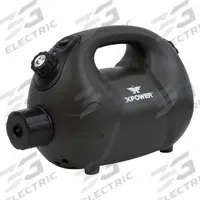 XPOWER Cordless Handheld Fogger: Battery-Powered, 20 3/16 fl oz Tank, Polypropylene (MPN F-8B). Key specifications — attr1038123: Polypropylene; attr1038089: Bleach and Disinfectant; attr1038088: XPOWER.