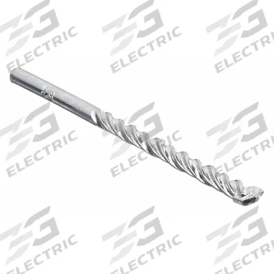 WESTWARD Round Hammer Drill: 5/16 in Drill Bit Size, 2 3/4 in Max Drilling Dp - Round-Shank Masonry Drill Bits