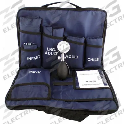 MEDSOURCE Blood Pressure Kit: Blood Pressure Kit, Adult/Pediatric, Nylon - Blood Pressure Monitor Kits