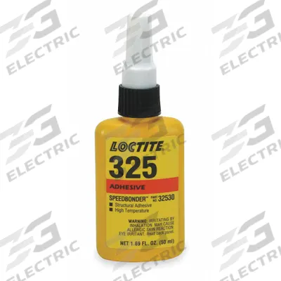 LOCTITE Acrylic Adhesive: AA 325, Activator Cured, 50 mL, Bottle, Amber - Activator-Cured Acrylic Bottles & Syringes