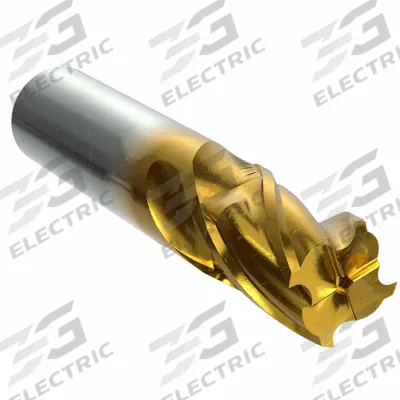 YG-1 Square End Mill: Carbide, TiN Coated, 4 Flute, 5/64" Mill Dia, 3/16" LOC - General Purpose Carbide Square End Mills