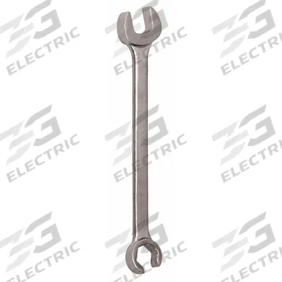PROTO Flare Nut Wrench: Alloy Steel, Satin, 7/16 in Head Size - SAE, Double End, Standard-Head, 6-Point Flare Nut Wrenches