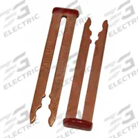 ASSOCIATED EQUIP Side Terminal Adapter: Side, Insulated Clamps, Copper, 1 PR (MPN 6200)