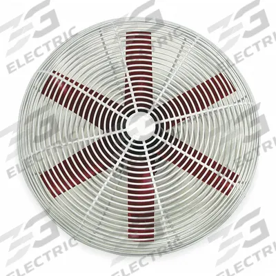 MULTIFAN Fan Head: 20 in Blade Dia, 1 Speeds, 115V AC, 1/3 hp Motor - Corrosion-Resistant Industrial Fan Heads