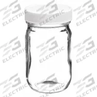 WHEATON Sampling Bottle: 125 mL, 48-400 mm, Colorless, 24 Bottles, 52 mm Body Dia, Soda Lime Glass (MPN W216929). Key specifications — Brand: WHEATON; Graduated: No; Pre-Cleaned: None; Body Color: Colorless; Screw Closure Size: 48-400 mm.