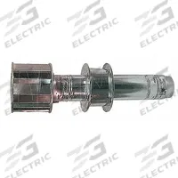 DAYTON Sidewall Venting Kit: Compatible with Dayton Infrared Tube Heaters, 4 in Vent Dia (MPN 2C448). Key specifications — Product Type: Venting For Gas Heaters; Compatible with Product Type: Dayton Infrared Tube Heaters; Mounting Type: Flange-Mount; Includes: 4 in Wall Thimble; Vent Type: Sidewall Venting; Brand: DAYTON; Material: Galvanized Steel.