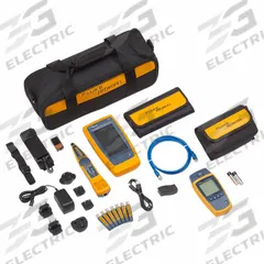FLUKE NETWORKS Cable Tester Kit: LinkIQ, Coax/Twisted Pr Kit with MicroScanner2, IntelliTone Pro (MPN LIQ-KIT-MS2-100). Key specifications — Communication Protocol: Ethernet; Manufacturer Part Number: LIQ-KIT-MS2-100; Alert Type: Digital Display; Compatible Cable Type: Twisted Pair; Data Safe Monitor: No; Digital Memory Capacity: 10 GB; Display Screen Type: LCD Touchscreen; Display Type: Digital.