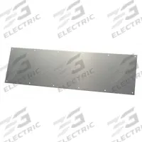 ROCKWOOD Door Kick Plate: 34 in Wd, 8 in Ht, Stainless Steel (MPN K1050.32D 8"x34"). Key specifications — Brand: ROCKWOOD.