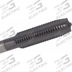 CHICAGO-LATROBE Straight Flute Hand Tap: 5/8"-11 UNC, H3 / 2B, 4 Flute, Plug Chamfer (MPN 173148)