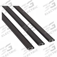 NATIONAL GUARD Door Weatherstripping: Screw-In Mounting, EPDM, 3 ft Overall Lg, 1 in Overall Wd (MPN 172NDKB-36x84). Key specifications — Color: Black; Mounting Style: Screw-In; Brand: NATIONAL GUARD; Material: EPDM.
