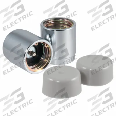 CURT Bearing Covers: Bearing Covers, 2 in Overall Lg, 1 7/8 in Overall Wd (MPN 22178) - Fleet and Vehicle Maintenance