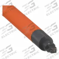 KLEIN TOOLS Insulated Square Screwdriver: Long Lg, #1 Tip Size, 8 1/4 in Overall Lg, 4 in Shank Lg (MPN 6984INS). Key specifications — attr1205139: #1; attr1205142: KLEIN TOOLS; attr1205144: Cushion.