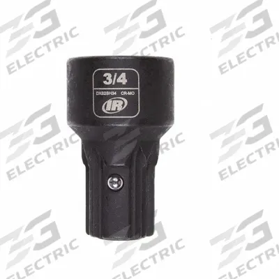 INGERSOLL RAND Impact Socket: SAE, 3/4 in Socket Size, 6-Point, Std - Insider & DXS Impact Sockets