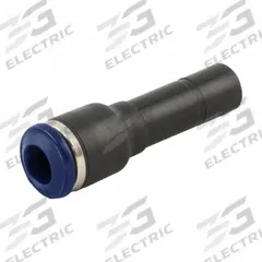 AIGNEP Swift Fit Push To Connect Fitting: 5/16 in OD x 5/32 in OD Size, Push-to-Connect x Tube Stem (MPN 85700-05-53). Key specifications — Brand: AIGNEP; Color: Black/Blue.