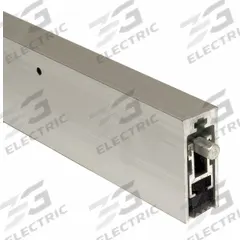 NATIONAL GUARD Automatic Door Bottom: Single Fin Insert, Aluminum, 48 in Lg, 2 5/16 in Wd, Aluminum (MPN 420NHMA-4). Key specifications — Brand: NATIONAL GUARD.