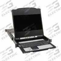 EATON TRIPP LITE Server Management Console: KVM Included, Single User Users Supported, 16 CPUs - Max (MPN B030-DP16-17DIP). Key specifications — Includes: Touchpad; Brand: EATON TRIPP LITE; Connection Technology: Cat5e/6; Port Selection and Control Style: GUI; Product Type: KVM Switch Console; Supply Voltage: 100-240 V; Supported Video Resolution - Maximum: 1920x1080.