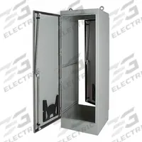 HOFFMAN Enclosure: Steel, 72 in x 72 in x 24 in, NEMA 12, Solid Cover, Hinged (MPN A727224FSDADG). Key specifications — Brand: HOFFMAN; Closure Method: Keyed Handle; Knockouts: Not Included.