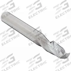 APPROVED VENDOR Square End Mill: Carbide, 2 Flute, 6 mm Mill Dia, 19 mm LOC, 63 mm OAL (MPN 204-001361)