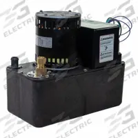 HARTELL Condensate Removal Pump: 230V AC, 1 gal Tank, 3/5 hp, 10 gpm, 60 ft Max. Head, Safety Switch (MPN A5X-1DR-230 / 1A19271P1). Key specifications — Nameplate Voltage: 230V AC; Brand: HARTELL; Included Accessories: Safety Switch; Plenum Rated: No.