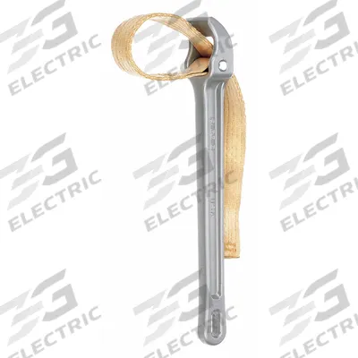 RIDGID Strap Wrench: For 3 1/2 in Outside Dia, 11 3/4 in Handle Lg, 1 1/8 in Strap Wd - Strap Wrenches