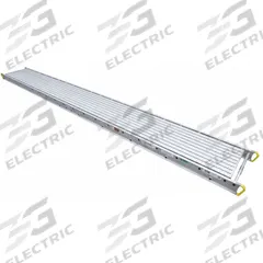 WERNER Scaffolding Stage (MPN 2724). Key specifications — Color: Silver; Series: 2700; Brand: WERNER; Deck Material: Aluminum; Frame Material: Aluminum.