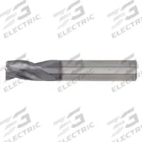 WIDIA HANITA Square End Mill: Carbide, TiAlN Coated, 3 Flute, 5/8" Mill Dia, 1-1/4" LOC, 3-1/2" OAL (MPN I3S0625W125L)