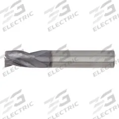 WIDIA HANITA Square End Mill: Carbide, TiAlN Coated, 3 Flute, 5/8" Mill Dia, 1-1/4" LOC, 3-1/2" OAL (MPN I3S0625W125L)
