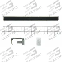 FOSTORIA Electric Infrared Heater Panel Emitter: 3,150 W Watt Output, 208V AC, 1 Phase (MPN 64337-022). Key specifications — Includes: Element Panel Assembly; Phase: 1; Voltage: 208V AC; Brand: FOSTORIA; For Use With: CH-420-1C; Overall Dimensions - L x W x D: 48 in x 3 in x 3 in; Product Type: Electric Infrared Heater Panel Emitter.