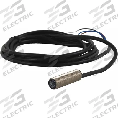 TELEMECANIQUE SENSORS Inductive Cylindrical Proximity Sensor: Non-Terminated Cable, Shielded - Cylindrical Sensors with Non-Terminated Cables
