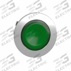 SCHNEIDER ELECTRIC Push Button Head: 30 mm Panel Size, Illuminated, Metallic, Green (MPN ZB4FA38). Key specifications — Manufacturer Part Number: ZB4FA38; Compatible Operator Illumination: Illuminated; Compatible with Series: XB4; Head Attachment Type: Screw-On; Head Material: Metal; Brand: SCHNEIDER.