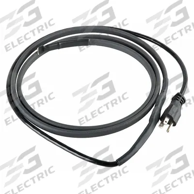 APPROVED VENDOR Electric Heating Cable: For Indoor/Outdoor, 6 ft Cable Lg, 120V AC - Pre-Assembled Electric Heating Cables