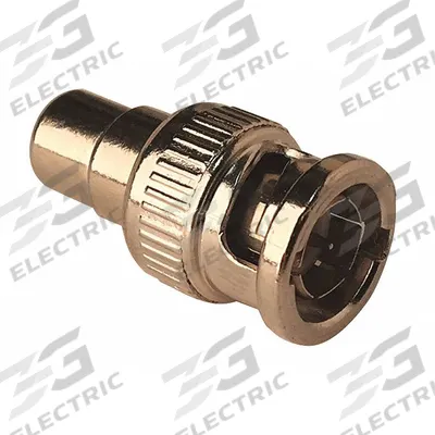 VITEK Audio/Video Adapter: (1) RCA Female x (1) BNC Male Adapter, Max. 1,000 MHz - Coaxial Splitters & Adapters for Data, Audio & Video