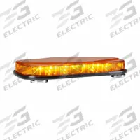 HIGHLIGHTER ELITE Mini Light Bar: Mini Light Bar Vehicle Light Bar Size, LED, Mini Light Bar, Plug (MPN HL15M-A). Key specifications — Electrical Connection: Plug; Series: HighLighter® Elite; Brand: HIGHLIGHTER ELITE; Number of Flash Patterns: 25; Mount Type: Magnetic; Light SAE Class Rating: SAE Class 1.